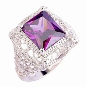 Beautiful Purple Statement Ring